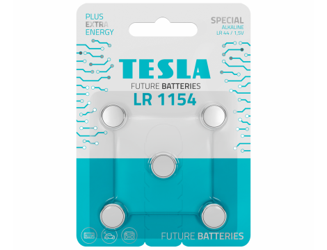 Alkaline battery  LR1154 (LR44) TESLA B5 1,5V