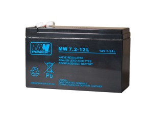Akumulator żelowy 12V/7,2Ah MW T2