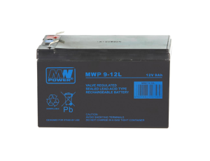 AGM battery 12V/9Ah MWP T2