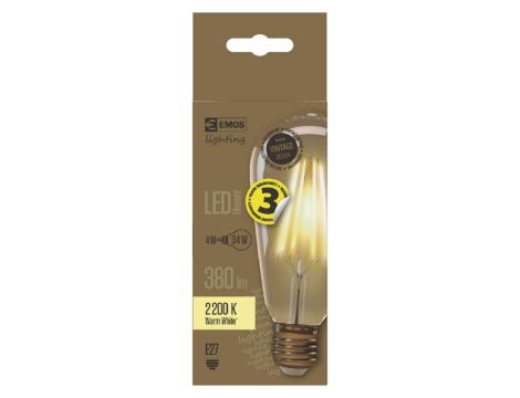 Bulb LED Vintage ST64 4W E27 Z74302 warm white+ - 5