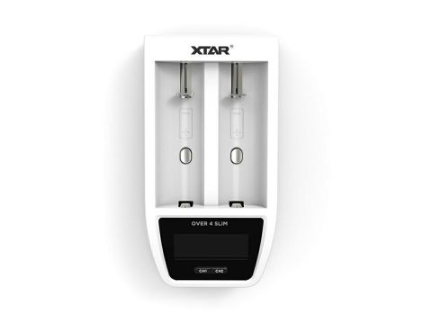 Charger  XTAR OVER 4 SLIM 18650-26650 White - 2