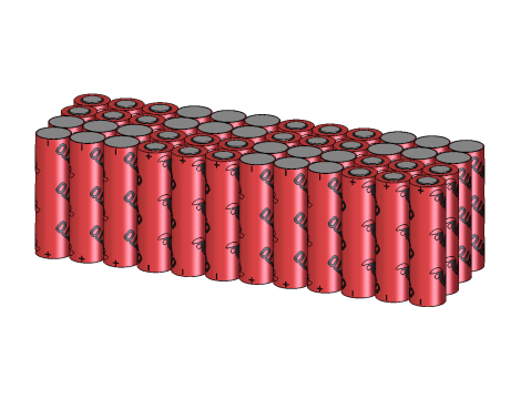 Battery pack Li-ION 18650 29.6V 20.4Ah - 5