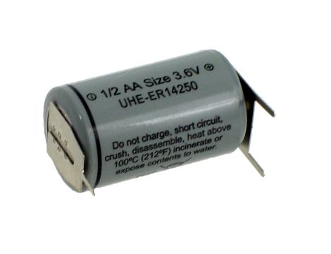 Lithium battery  ER14250/3PF 1200mAh 3,6VULTRALIFE 1/2AA