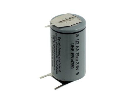 Lithium battery  ER14250/3PF 1200mAh 3,6VULTRALIFE 1/2AA - 3