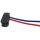 Plug with wires AMP 826371-2 AWG26/15 red/blu