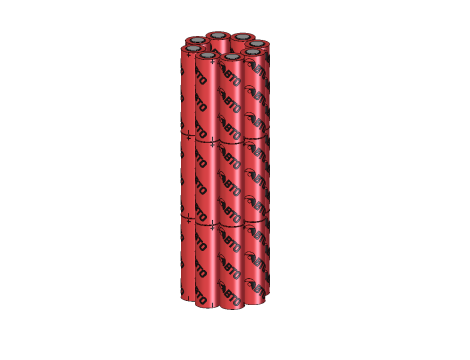 Battery pack Li-Ion 18650 11.1V 20.8Ah 3S8P - 2
