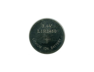 LIR2450 120mAh Li-ION 3,6V  24,5x5,0 mm