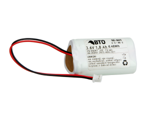 NiMH AA 3.6V 1.8Ah 3S1P battery - for - image 2