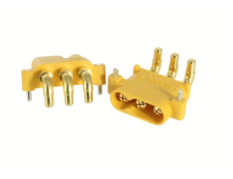 Amass MR30PW-M male connector 15/30A for PCB - 3