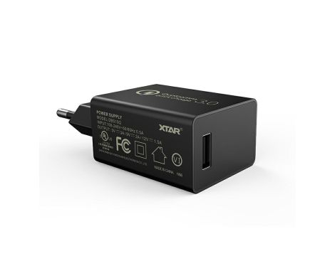 AC Adapter XTAR QC3.0 AC/5V/9V/12V 18W USB - 2