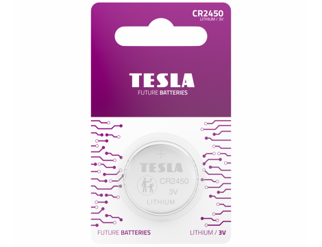 Bateria litowa TESLA CR2450 B1 3,0V