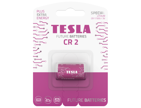 Lithium battery TESLA CR2 B1 3,0V