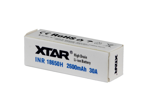 XTAR INR18650 2600mAh Li-ION - 4