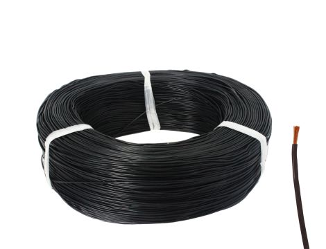 Silicon wire 2,5qmm black - 2