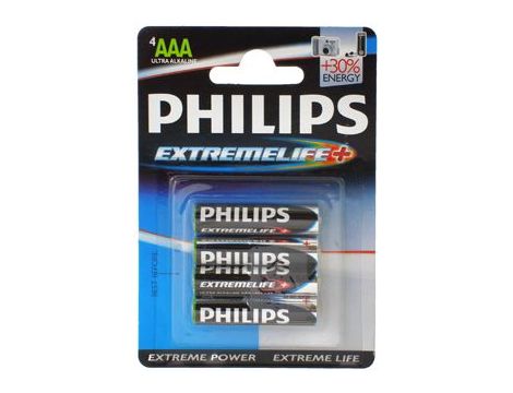 Alkaline battery LR03 PHILIPS ULTRA B4 - 4