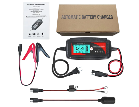 Fully Automatic Everpower 4 in 1 LCD charger for gel, AGM, Pb and LiFePO4 - 5
