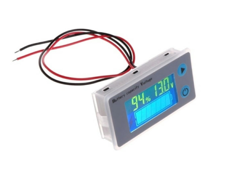 Wskaźnik LCD napięcia akumulatora JS-C33 - 3