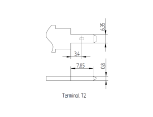 Akumulator żelowy 12V/7,2Ah MW T2 - image 2