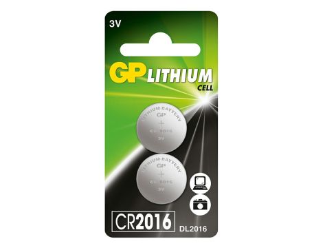 GP CR2016 B2 lithium battery.