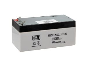 Akumulator żelowy 12V/3,4Ah MWS T1 - image 2