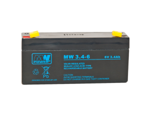 AGM battery 6V 3,4Ah MW
