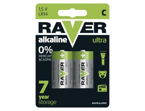 Alkaline battery Raver Ultra LR14 B7931 EMOS