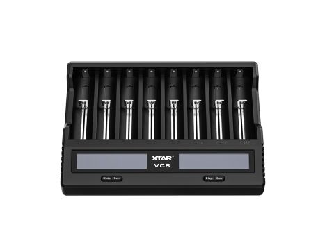 Charger XTAR VC8 for 18650/26650 USB - 26
