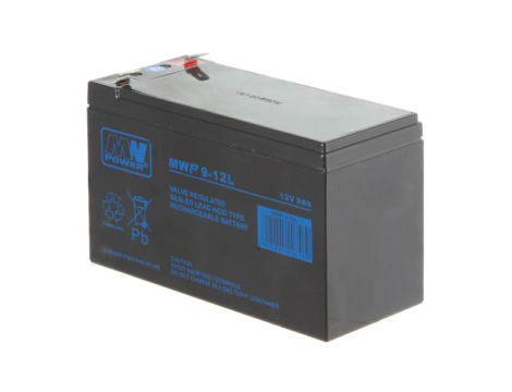 Akumulator żelowy 12V/9Ah MWP T2 - 2