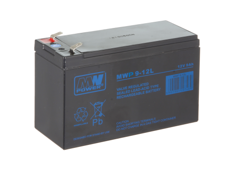Akumulator żelowy 12V/9Ah MWP T2 - 3