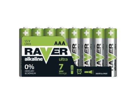 Alkaline battery Raver Ultra LR03 B79118 EMOS