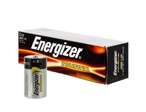 Bateria alk. LR20 ENERGIZER INDUS box12