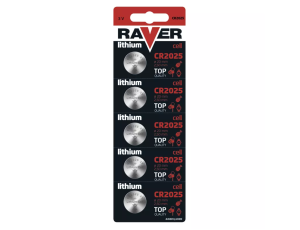 Bateria litowa RAVER CR2025 B5 B7325