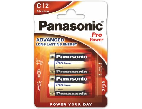 Alkaline battery LR14 PANASONIC Pro Power