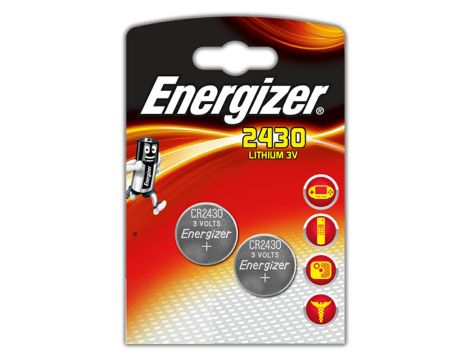 Bateria litowa Energizer CR2430 B2
