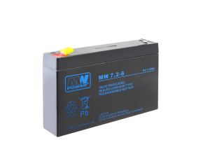 AGM battery  6,0V 7,2Ah MW - image 2