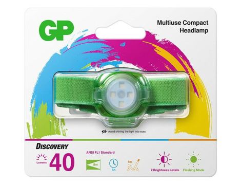 Headlamp GP CH31 DISCOVERY green - 3