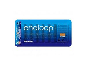 Rechargeable Panasonic Eneloop R6/AA 2000mAh B8 pack