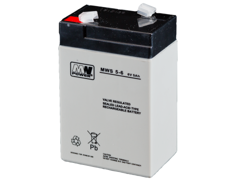 Gel battery pack 6.0V/5Ah MWS