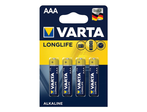 Alkaline battery LR03 VARTA LONGLIFE B4