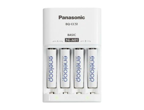 Ładowarka Panasonic ENELOOP CC51+4xR6 AA - 4