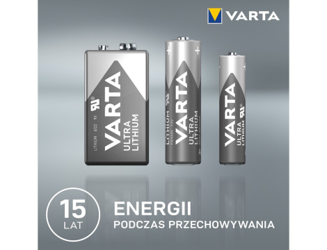 Bateria litowa Varta 9VL B1 9,0V LiMnO2 - 3