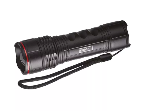 Flashlight EMOS LED metal with Focus P3115