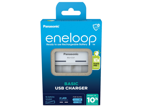 Charger PANASONIC ENELOOP BQ-CC61 USB