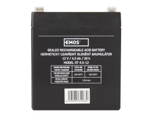 Akumulator żelowy 12V/4,5Ah EMOS B9653 - image 2