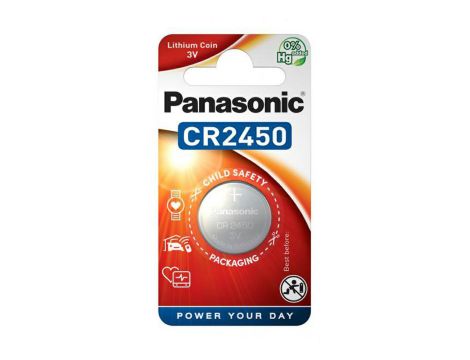 Lithium battery CR2450 3V PANASONIC