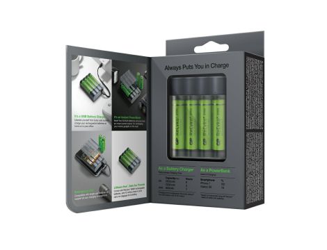 Charger GP X411 + 4x R6/2700 Series ReCyko