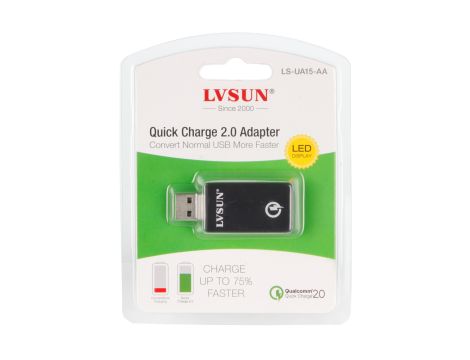 Charger USB LS-UA15 Quick Charger 2.0 - 4