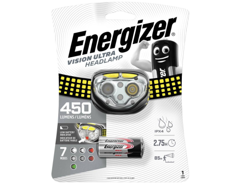 ENERGIZER Vision Ultra Headlight 3AAA 450lm