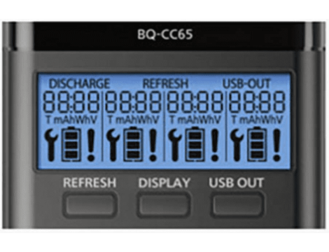 Charger PANASONIC ENELOOP CC65 LCD - 4