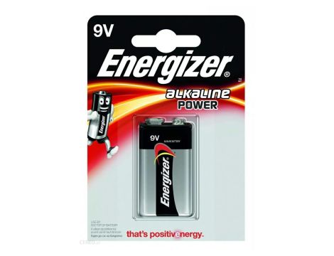 Alkaline battery 6LR61 ENERGIZER POWER